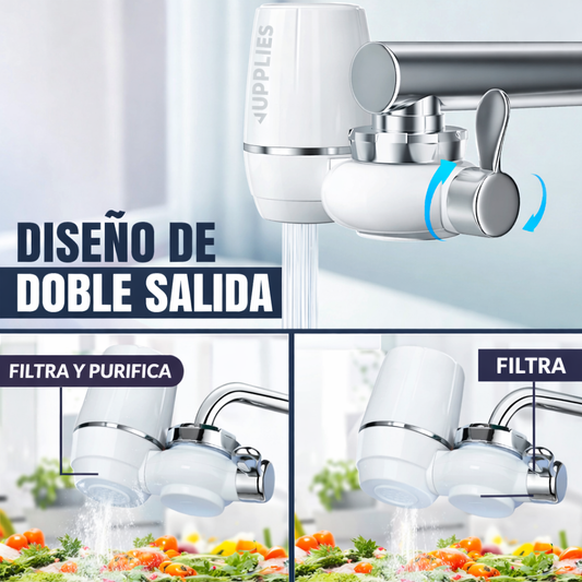 FILTRO PURIFICADOR DE AGUA PARA TU GRIFO